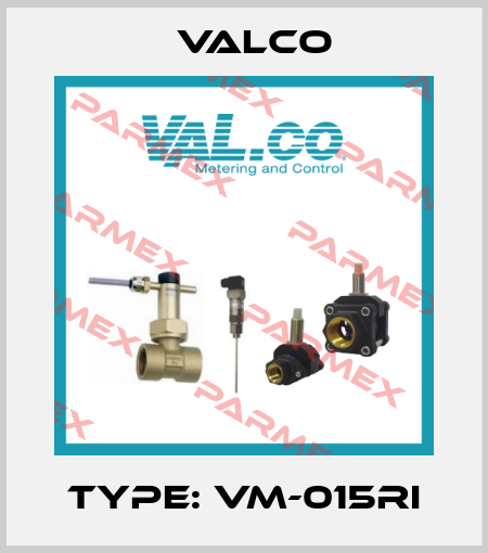 TYPE: VM-015RI Valco