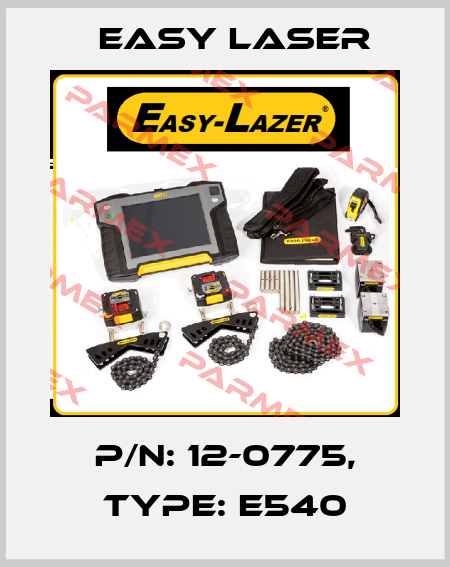 P/N: 12-0775, Type: E540 Easy Laser