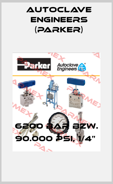 6200 BAR BZW. 90.000 PSI, 1/4"  Autoclave Engineers (Parker)