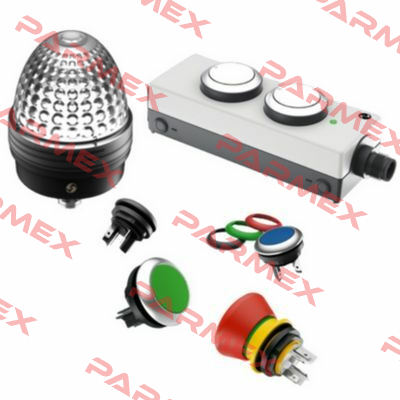 1.69507 WHITE / CLEAR, 24V, 10MM DIAMETER Rafi