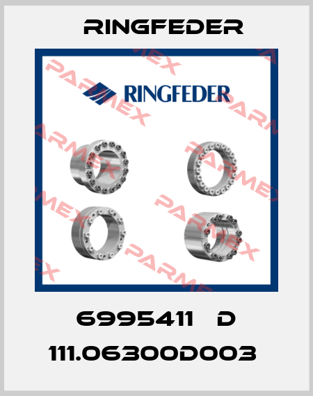 6995411   D 111.06300D003  Ringfeder