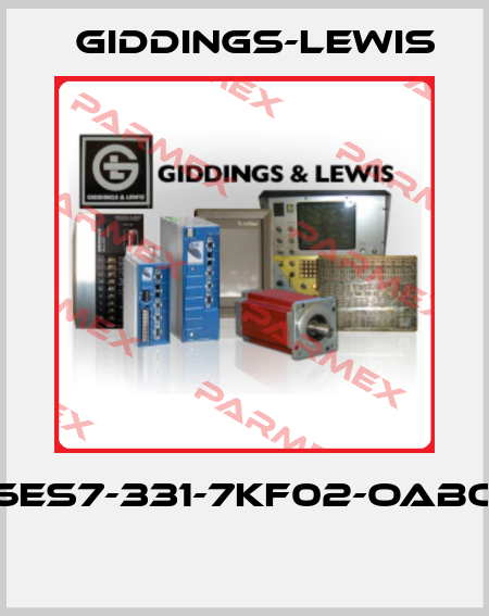 6ES7-331-7KF02-OABO  Giddings-Lewis