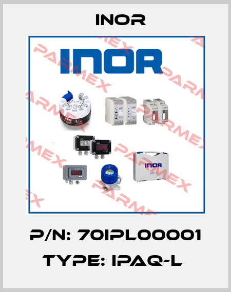 P/N: 70IPL00001 Type: IPAQ-L  Inor