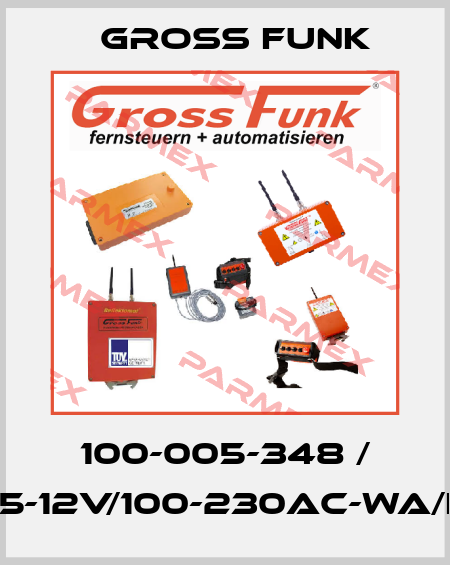 100-005-348 / LA15-12V/100-230AC-WA/EU-I Gross Funk