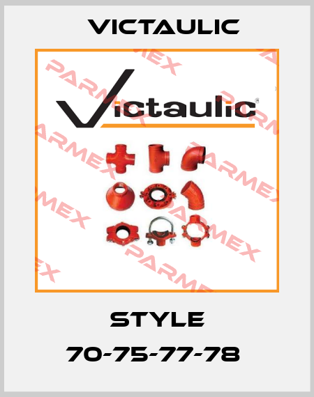 Style 70-75-77-78  Victaulic