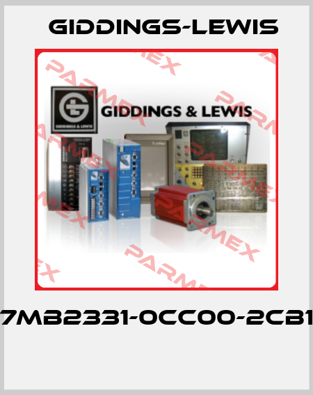 7MB2331-0CC00-2CB1  Giddings-Lewis