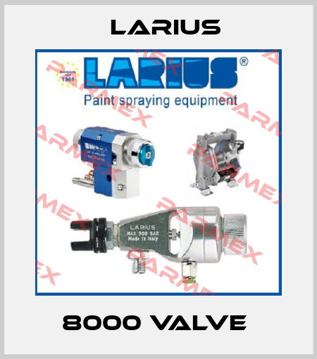 8000 VALVE  Larius