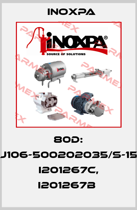 80D: 1J106-500202035/S-15: I201267C, I201267B  Inoxpa