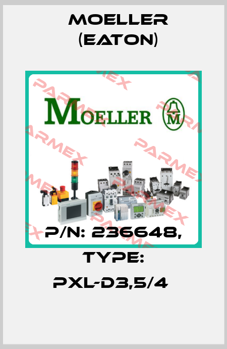 P/N: 236648, Type: PXL-D3,5/4  Moeller (Eaton)