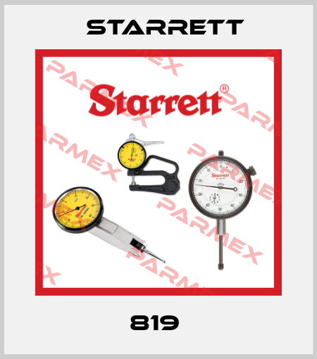 819  Starrett