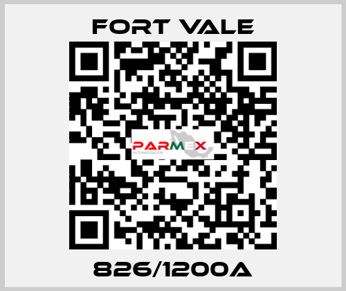 826/1200A Fort Vale