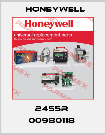 2455R  00980118  Honeywell