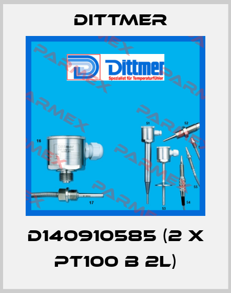 D140910585 (2 x PT100 B 2L) Dittmer