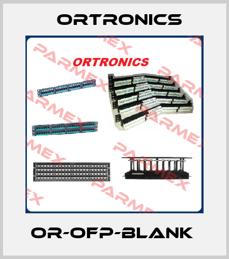 OR-OFP-BLANK  Ortronics