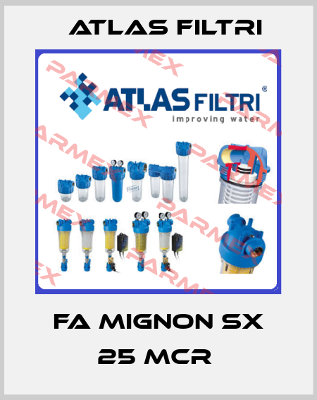 FA Mignon SX 25 mcr  Atlas Filtri