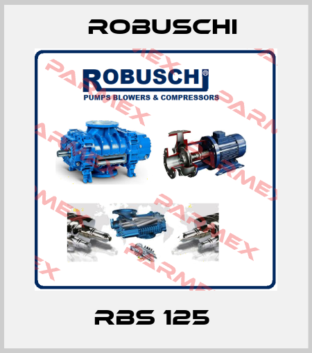 RBS 125  Robuschi
