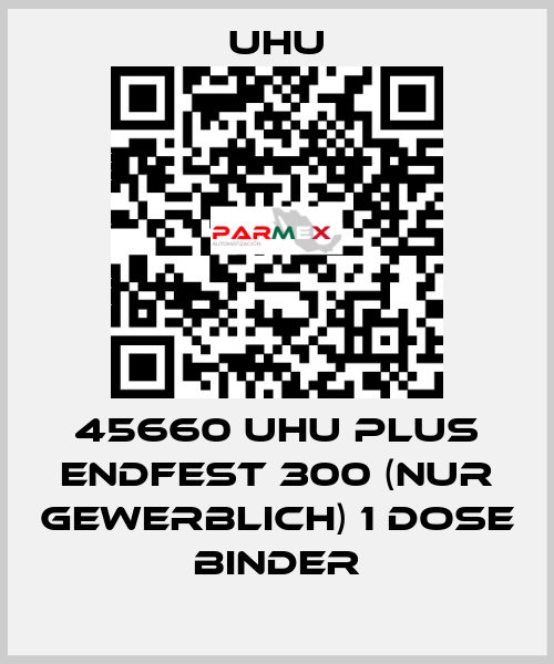 45660 UHU plus endfest 300 (NUR GEWERBLICH) 1 Dose Binder UHU