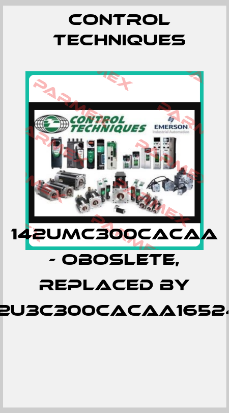 142UMC300CACAA - oboslete, replaced by 142U3C300CACAA165240  Control Techniques