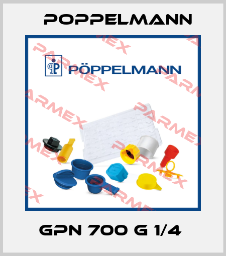 GPN 700 G 1/4  Poppelmann