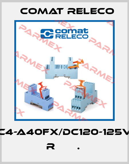 C4-A40FX/DC120-125V  R       .  Comat Releco