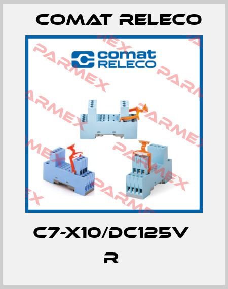 C7-X10/DC125V  R  Comat Releco