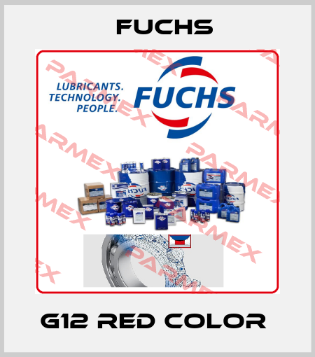 g12 red color  Fuchs