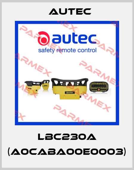 LBC230A (A0CABA00E0003) Autec