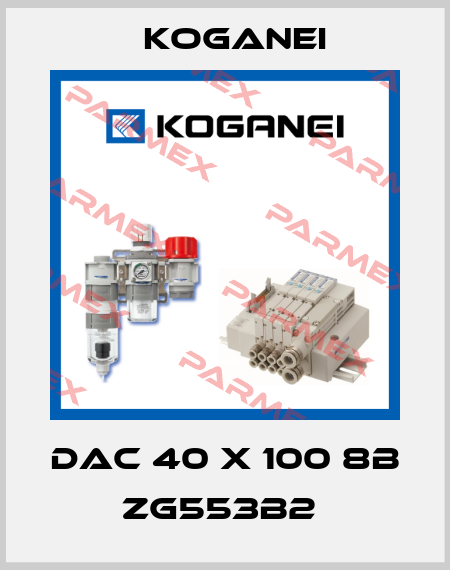 DAC 40 X 100 8B ZG553B2  Koganei