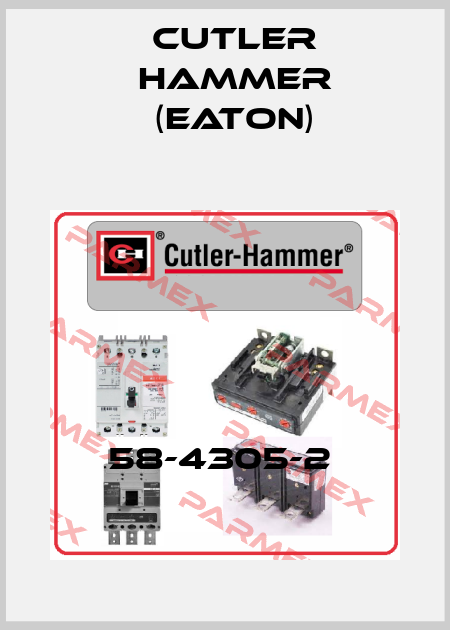 58-4305-2  Cutler Hammer (Eaton)