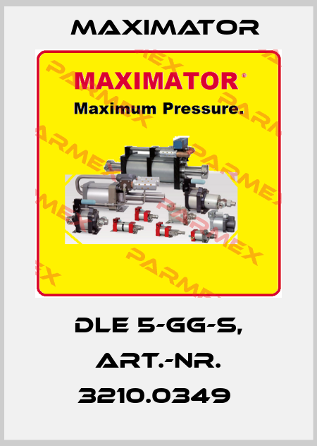 DLE 5-GG-S, Art.-Nr. 3210.0349  Maximator