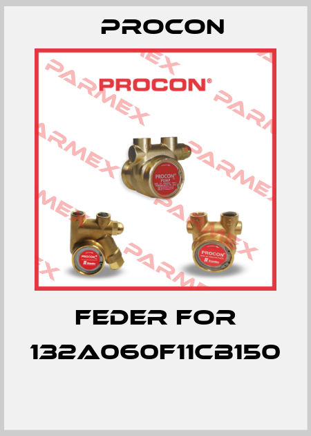 Feder for 132A060F11CB150  Procon