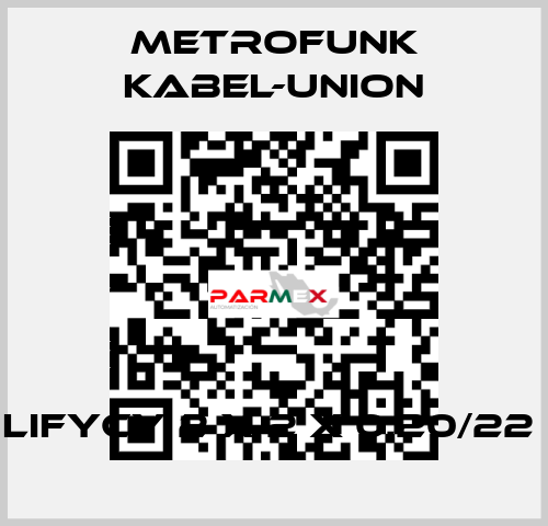 LifYCY 2 x 2 x 0,20/22  METROFUNK KABEL-UNION