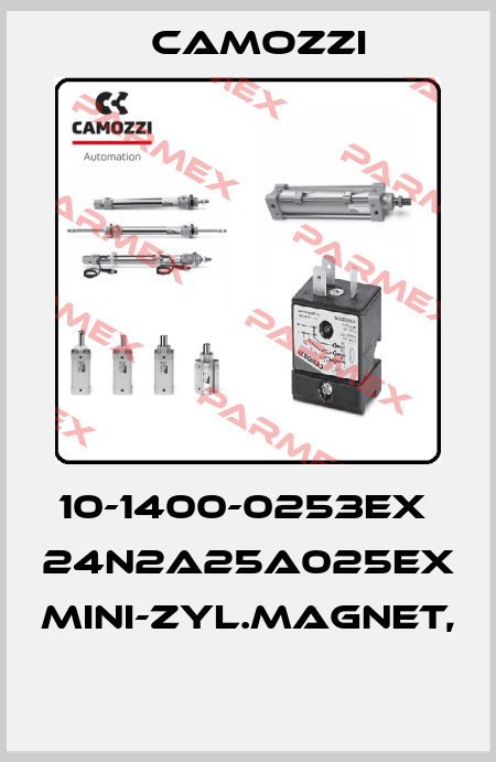 10-1400-0253EX  24N2A25A025EX MINI-ZYL.MAGNET,  Camozzi