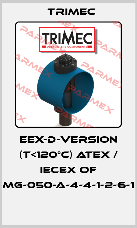 EEx-d-Version (T<120°C) ATEX / IECEX of MG-050-A-4-4-1-2-6-1  Trimec