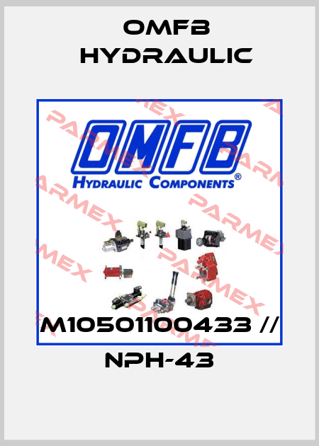 M10501100433 // NPH-43 OMFB Hydraulic
