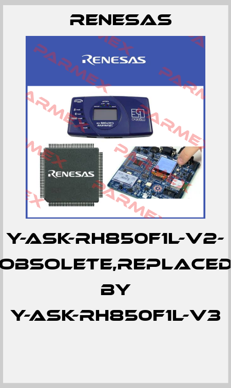 Y-ASK-RH850F1L-V2- obsolete,replaced by Y-ASK-RH850F1L-V3  Renesas