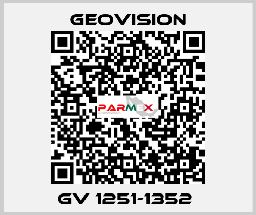 GV 1251-1352  GeoVision
