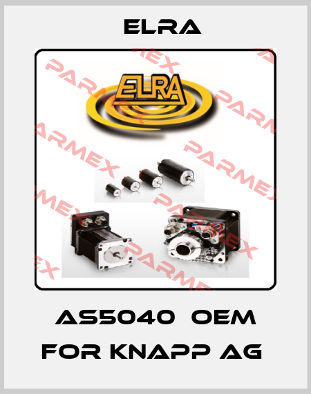 AS5040  OEM for Knapp AG  Elra
