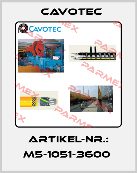 ARTIKEL-NR.: M5-1051-3600  Cavotec