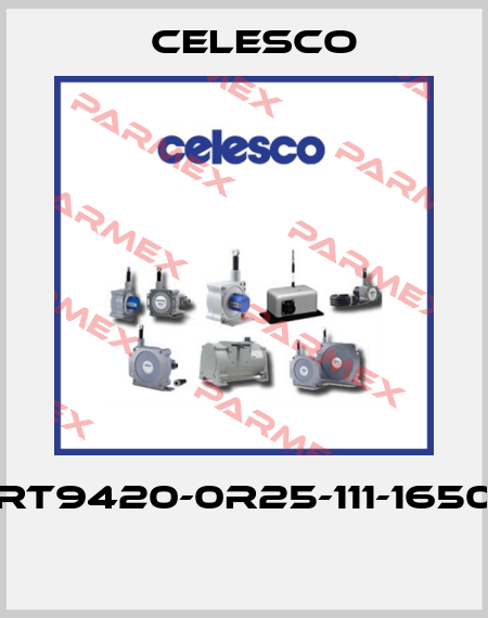 RT9420-0R25-111-1650  Celesco
