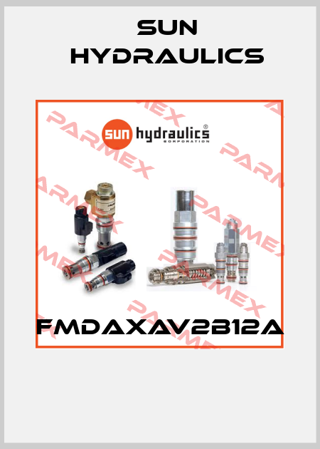 FMDAXAV2B12A  Sun Hydraulics