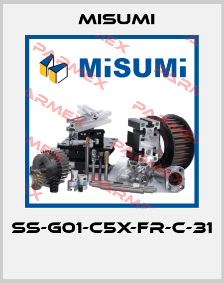 SS-G01-C5X-FR-C-31  Misumi