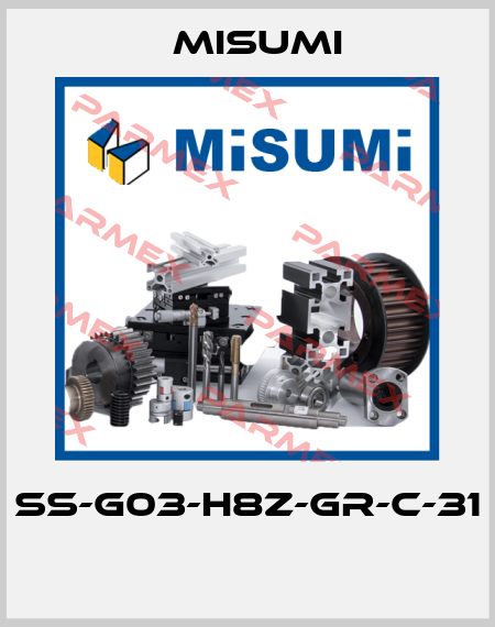 SS-G03-H8Z-GR-C-31  Misumi