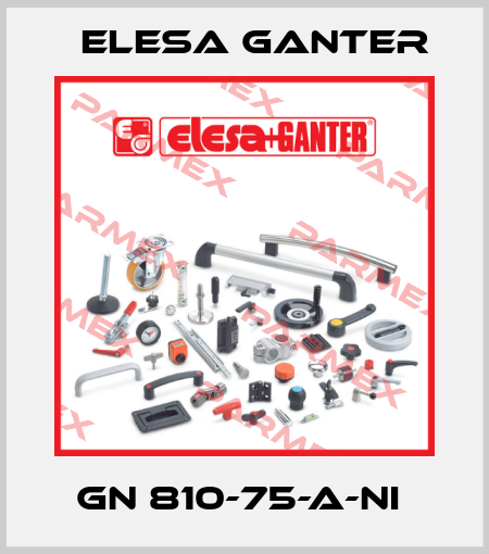 GN 810-75-A-NI  Elesa Ganter