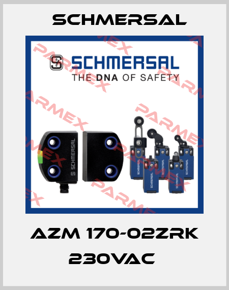 AZM 170-02ZRK 230VAC  Schmersal