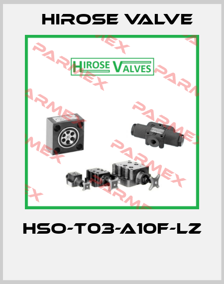HSO-T03-A10F-LZ  Hirose Valve
