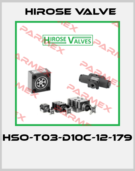 HSO-T03-D10C-12-179  Hirose Valve