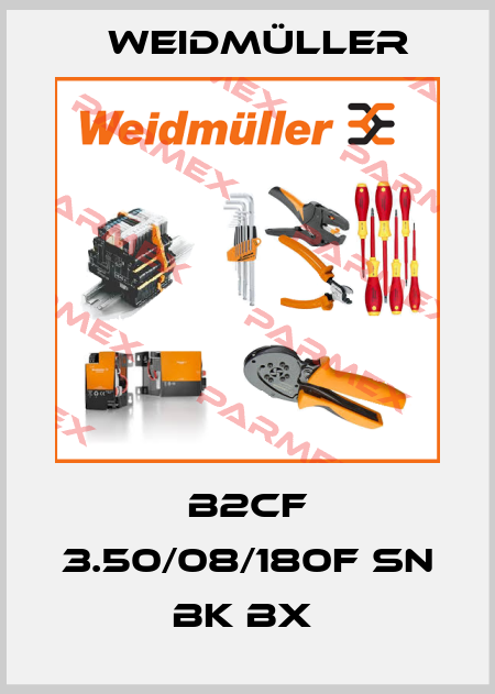 B2CF 3.50/08/180F SN BK BX  Weidmüller