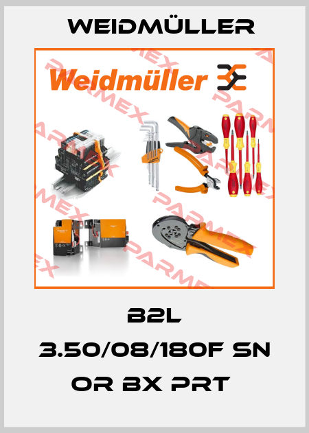 B2L 3.50/08/180F SN OR BX PRT  Weidmüller
