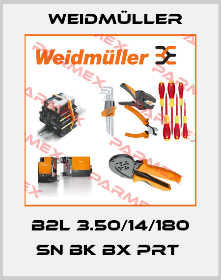 B2L 3.50/14/180 SN BK BX PRT  Weidmüller